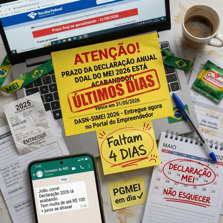 Prazo da Declaração Anual do MEI 2026 está acabando: Como Usar IA para Fazer Tudo em Minutos e Evitar Multas