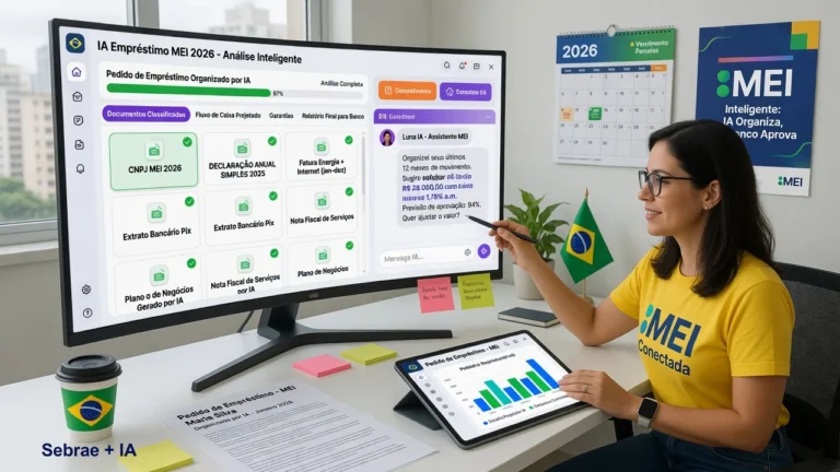 Como Usar IA para Pedir Empréstimo para MEI em 2026 com Mais Segurança