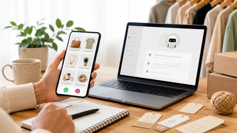 Como criar um catálogo simples com IA para vender melhor no WhatsApp e Instagram