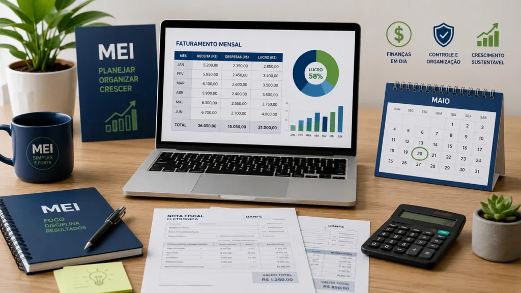 Relatório Mensal do MEI: como preencher sem confundir faturamento com lucro