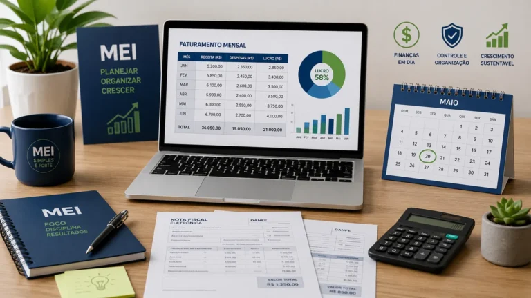 Relatório Mensal do MEI: como preencher sem confundir faturamento com lucro